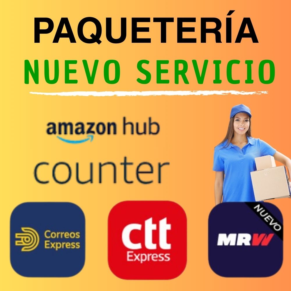 punto de recogida de amazon, correos express, mrw y ctt express en sevilla