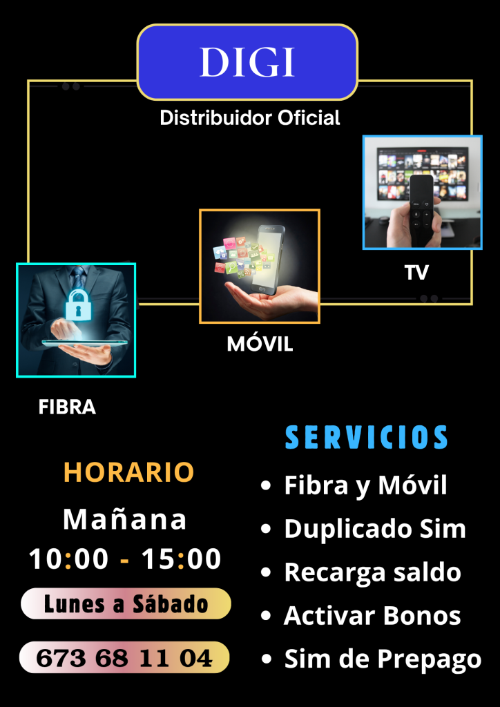 distribuidor oficial de digi en sevilla nervion